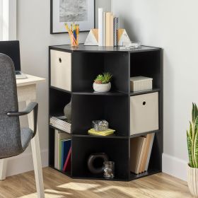 Corner Cube Storage Organizer, Black
