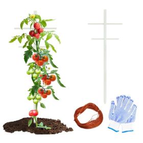 7FT 1PC Hollow T-shaped Climbing Trellis, High-strength Support, Stylish Design, Easily Create A Green Living Wall (Option: 7FT)